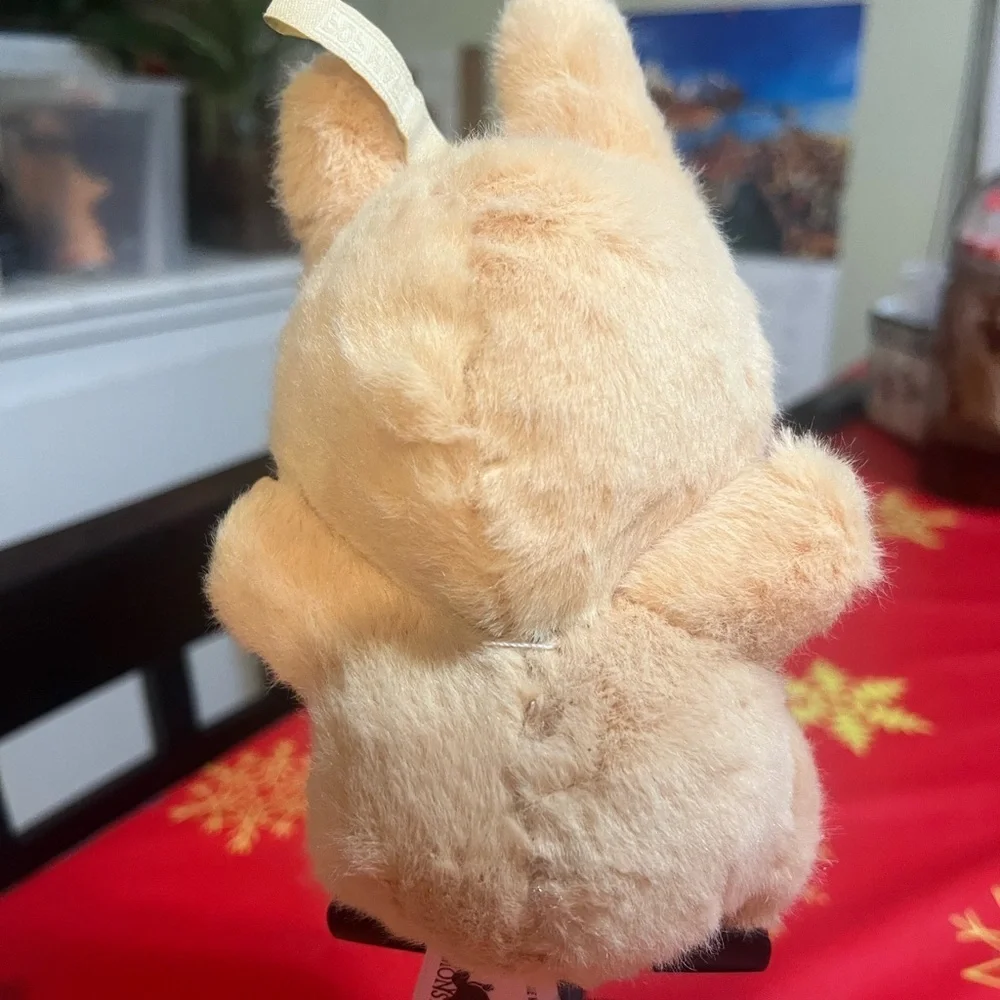 Charming Cream Plush Bunny Toy